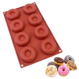 Forma Donuts Mini Rosquinha 8 Moldes Em Silicone Happyflex