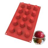 Forma Cone Bombom 15 Moldes Em Silicone Sobremesa Happyflex