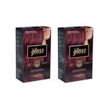 Coloraçao Acquaflora Hidra Gloss 6.26 Marsala-kit C/2un