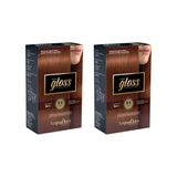 Coloraçao Acquaflora Hidra Gloss 8.4 Louro Cl Acob-kit C/2un