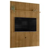 Painel Para Tv 75 Polegadas 179cm Logus Z10 Cumaru - Mpozenato