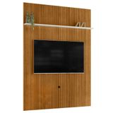 Painel Para Tv 75 Polegadas 179cm Logus Z10 Off/cinamomo - Mpozenato