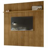 Painel Para Tv 75 Polegadas 238cm André Z10 Cumaru - Mpozenato