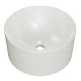 Cuba Pia Para Banheiro Redonda 26cm Celine C08 Bege - Mpozenato