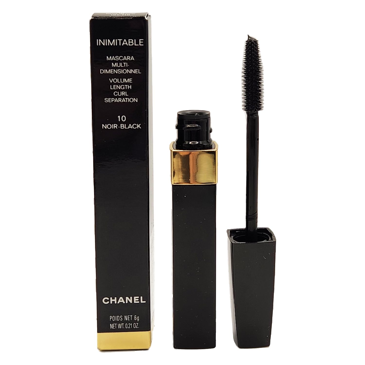 Rímel Chanel Inimitable Multidimensional Volume 10 Noir - Carrefour