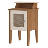 Mesa De Apoio Mdf Sala 43 Cm 4677 Cinamomo Off White Arly Cinamomo Off White