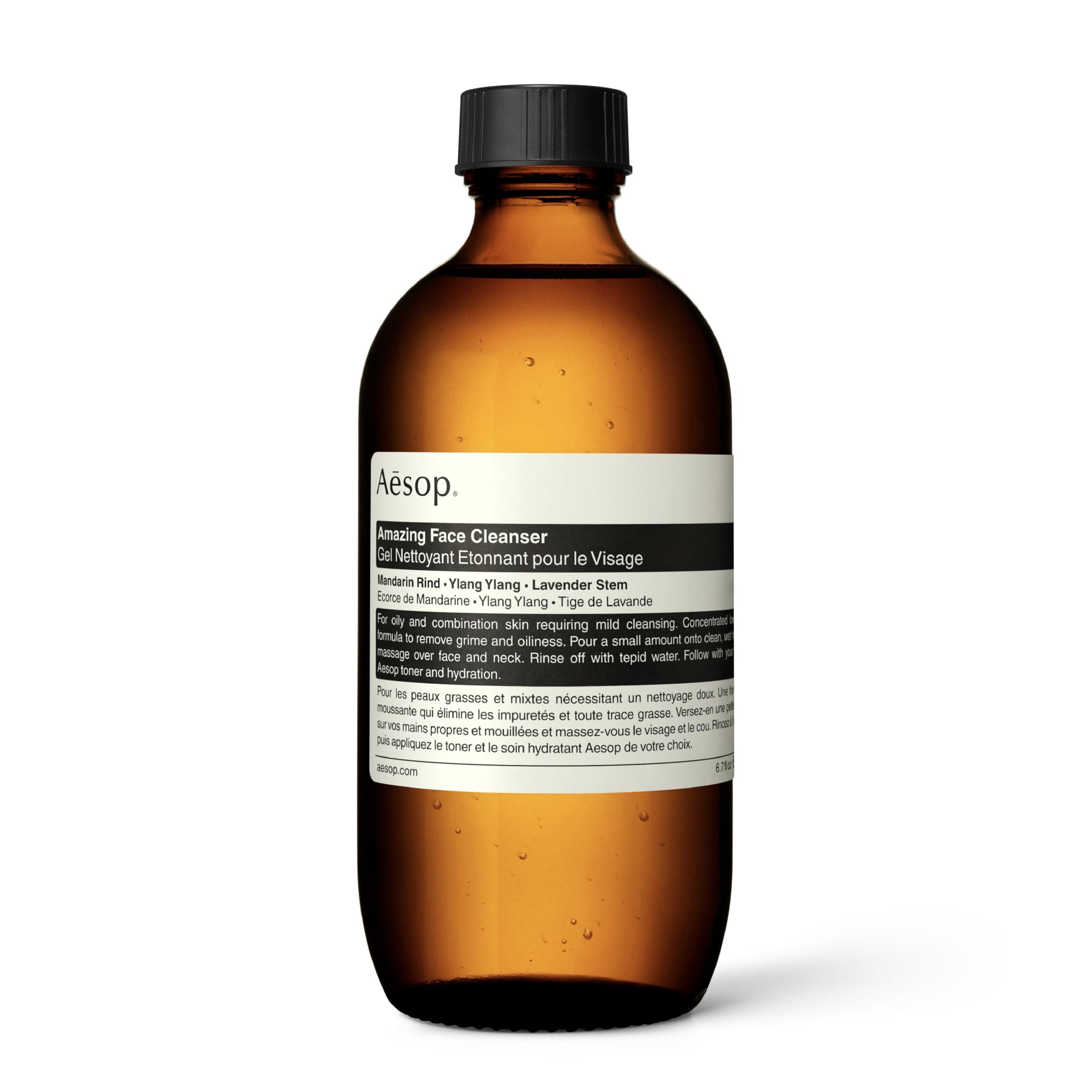 Limpador Aesop Amazing Face, Que Não Seca, Com Casca De Mandarim, 200 Ml