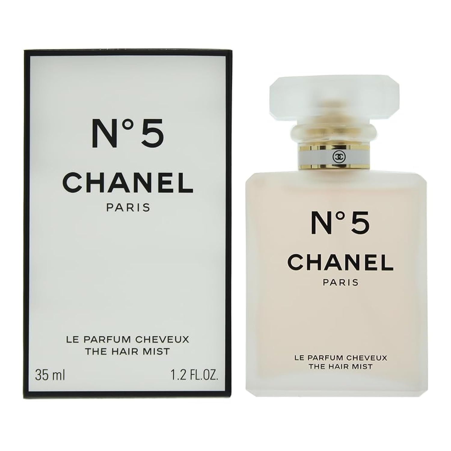 Hair Mist Chanel No5 Le Parfum 35ml Para Cabelos Com Rosa E Jasmim