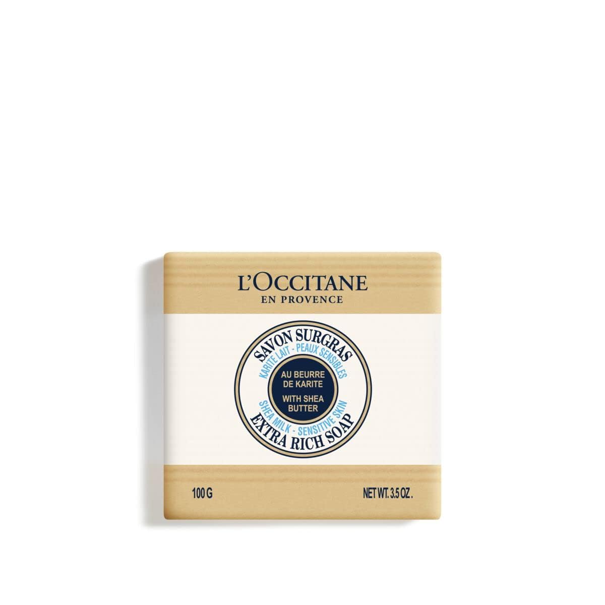 Sabonete L'occitane Com Leite De Karité Para Pele Sensível Extra Rico 100ml