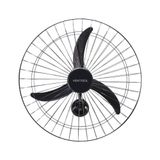 Ventilador Oscilante De Parede Preto 60cm Ventisol Bivolt