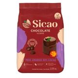 Chocolate Nobre Sicao Gotas Meio Amargo 2,05kg