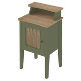 Mesa De Apoio Mdf Sala 43 Cm 4533 Menta Carvalho Arly Menta Carvalho
