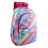 Mochila Escolar Infantil De Costa Menina Feminina