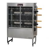 Assador Para 20 Frangos A Gás Giratório Gastromaq Af-20 G2 Bivolt