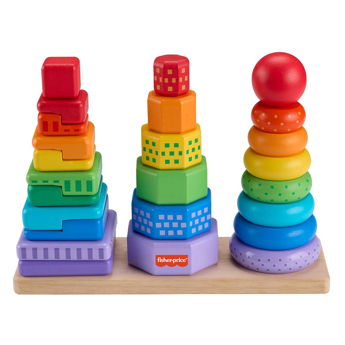 Torre de Atividade de Madeira Fisher-Price