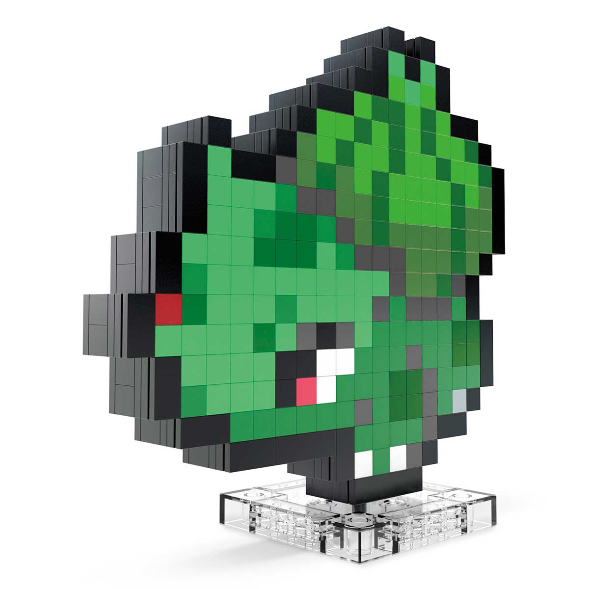 MEGA Pokémon Jogo de Construção Bloco de Montar Bulbasaur Pixel Mattel
