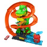 Pista Hot Wheels T-Rex x Quartel City Mattel