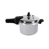 Panela De Pressão Ceramic Life Super Com Fundo De Indução 5,4l Cinza Brinox