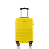 Mala De Viagem Bordo 10kg Rígida Cadeado Tsa Rodas 360° Gladiador A3mb