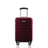 Mala De Viagem Bordo 10kg Rígida Cadeado Tsa Rodas 360° Gladiador A3mb