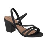 Sandalia Beira Rio Salto Bloco Ref 8280.686.21191 Preto 035