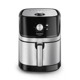 Fritadeira Air Fryer Dako Analógica 5l 1700w Preto Com Inox 110v