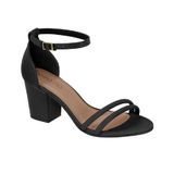 Sandalia Beira Rio Salto Bloco Ref 8280.688.23727 Preto 035