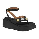 Sandalia Vizzano Casual Ref 6525.108.18462 Preto 037