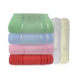 Kit 3 Toalha Jacquard Pintura Grande Lufamar Coloridas