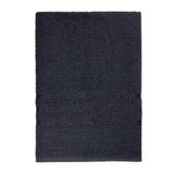 1 Toalha De Rosto Preto 45x70cm 100% Algodão Direto Fábrica