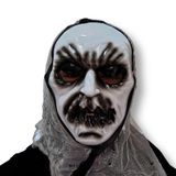 Máscara Halloween Assombrada Freira Com Capuz