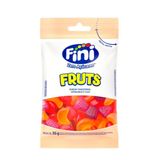 Bala Fini Fruts Zero Açúcares Sabor Tangerina, Morango E Uva 35g