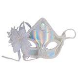 Máscara Carnaval Veneziana Fantasia Festa Baile Luxo Holográfica
