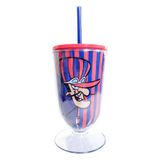 Taça Com Canudo Corrida Maluca Dick Vigarista - 600ml