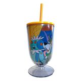 Taça Com Canudo Os Jetsons Família Reunida - 600ml