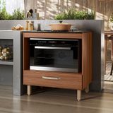 Balcão Cooktop Para 5 Bocas 1 Gaveta Com Espeço Para Forno