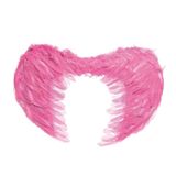 Asa Rosa De Anjo Com Penas Festa Cosplay Fantasias Carnaval