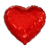 Balão Metalizado Coração Holográfico Vermelho - 20 Polegadas