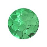 Confete Metalizado Para Balão Redondo Verde - 100g