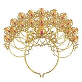 Kit 50 Tiaras Coroa De Princesa Rainha Brilhante Glamour Atacado