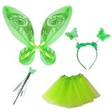 Kit Fantasia Sininho Tinker Bell Infantil - 1 Unidade
