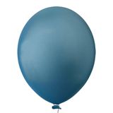 Balão Látex Azul Ártico - 9 Polegadas - 50 Unidades