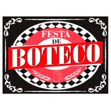 Tnt Estampado Festa De Boteco - Painel