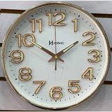 Relógio Parede Herweg Silencioso Ponteiros Luminosos 4609 Branco - Branco