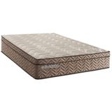 Colchão Queen Molas Ensacadas Masterpocket Safira Uniface Rustico Bege 158x198x30 - Paropas