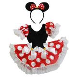 Fantasia Ratinha Infantil Com Tiara Tamanho G