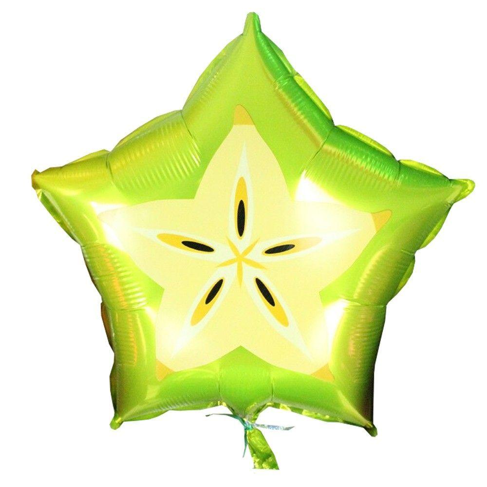 Encontraproduto.com.br - Balão Metalizado Carambola - 18 Polegadas
