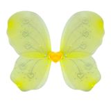 Asa De Borboleta Amarelo Com Glitter