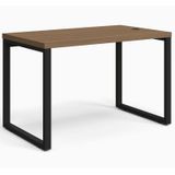 Mesa Para Escritório Secretária 1,20Mt Carvalho Munique F120 - Kappesberg