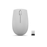 Mouse Sem Fio Compacto Lenovo 300 Cinza Gy51l15678